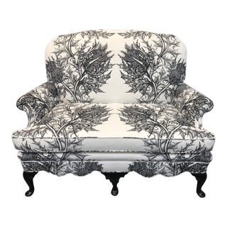 Timorous Beasties Upholstered Loveseat For Sale