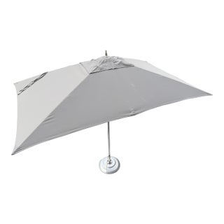 Tuuci Ocean Master 6' X 9' Rectangular Market Umbrella With Wheeled Base - Restoration Hardware For Sale