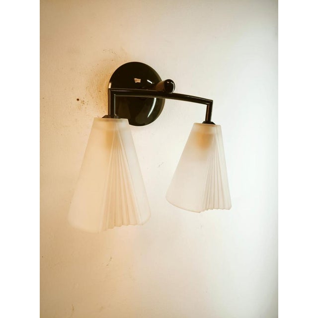 Green Guzzini Wall Light by Harvey Guzzini for Iguzzini For Sale - Image 9 of 14