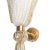 Contemporary Luzi Wall Lamp in White Murano Glass and Pure Gold by Bottega Veneziana For Sale - Image 3 of 5