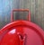 Metal Mid-Century Modern Red Enamel Pot by Seppo Mallat for Finel, 1960s For Sale - Image 7 of 16