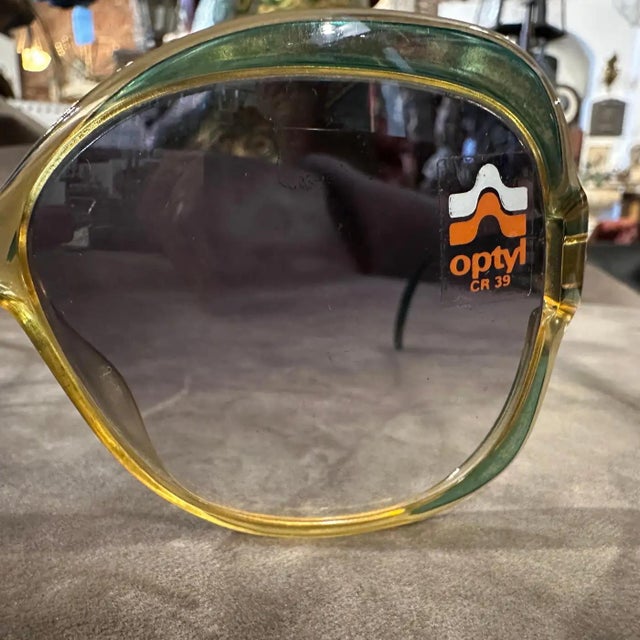 1970s 1970s Viennaline Oversized Sunglasses by Optyl For Sale - Image 5 of 10