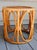 This mid century round wicker table is very versitle. It can be used in almost every room for an extra accent table. It is...
