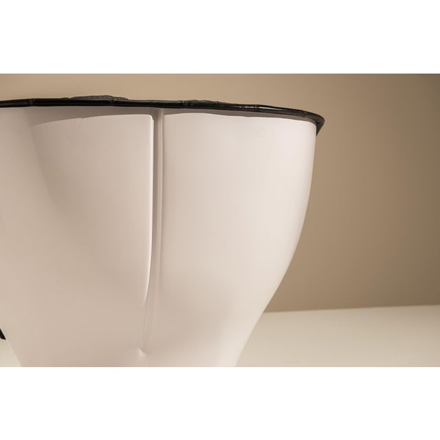 Animal Skin Set of Elda Chair and Ottoman by Joe Colombo for Comfort, Italy, 1970s, Set of 2 For Sale - Image 7 of 15