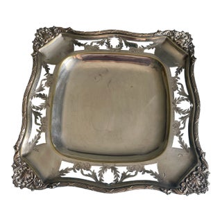 Vintage Silverplate Bread/Dessert Plate For Sale