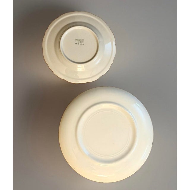 Vintage Ironstone Wall Plate Collection - Set of 9 Plates For Sale - Image 12 of 13