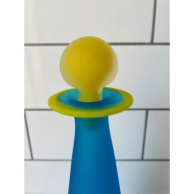 Vintage Murano Glass Bottle or Vase by Rino Tagliatietra, Italy For Sale - Image 7 of 9