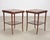 Pair of Regency Style Mahogany Leather Top Drink Side Tables For Sale - Image 10 of 18