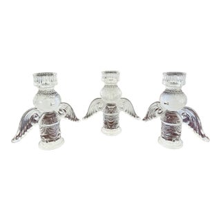 Three Angel Candlestick Holders by Bjorn Wiinblad for Rosenthal For Sale
