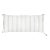 White With Grey Stripes Down Linen Pillow For Sale