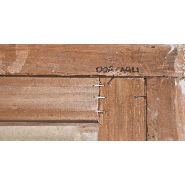 Landscape - Original Oil on Cardboard by Corrado Cagli - 1932 ca. 1932 ca. For Sale - Image 3 of 5