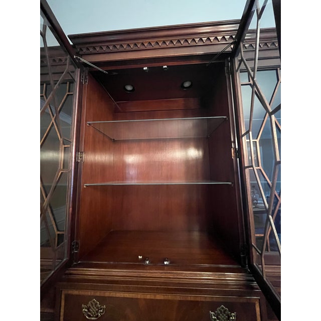 Mahogany Chippendale China Deck and Buffet For Sale - Image 10 of 16