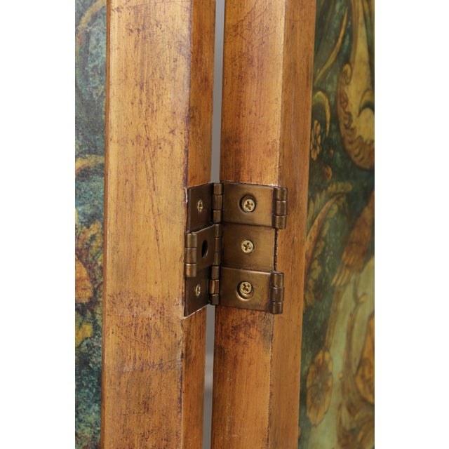 Maitland Smith Venetian 6 Panel Divider Dressing Screen For Sale - Image 10 of 14