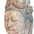Antique Asian Stone Carved Quan Yin Bust For Sale - Image 4 of 5