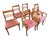 Regency Style Wooden Dining Chairs, Set of 6 For Sale - Image 4 of 5
