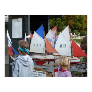 Original Paris Toy Boating Photograph For Sale