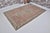 Apricot Vintage Distressed Anatolian Area Rug, Faded Terracotta and Grey-Blue Floral Medallion For Sale - Image 8 of 10