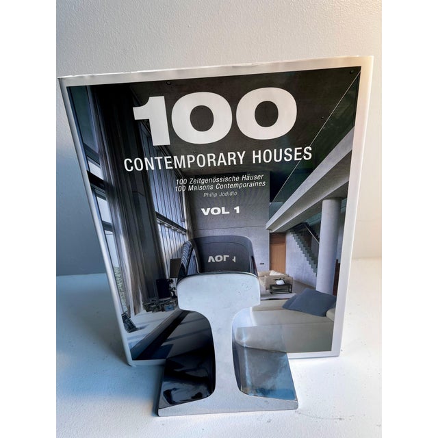 Chrome I-Beam Bookends - A Pair For Sale - Image 10 of 12