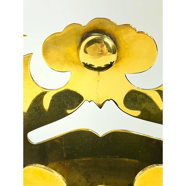 Antique English Crown Form Wall Pocket or Tidy For Sale - Image 17 of 18