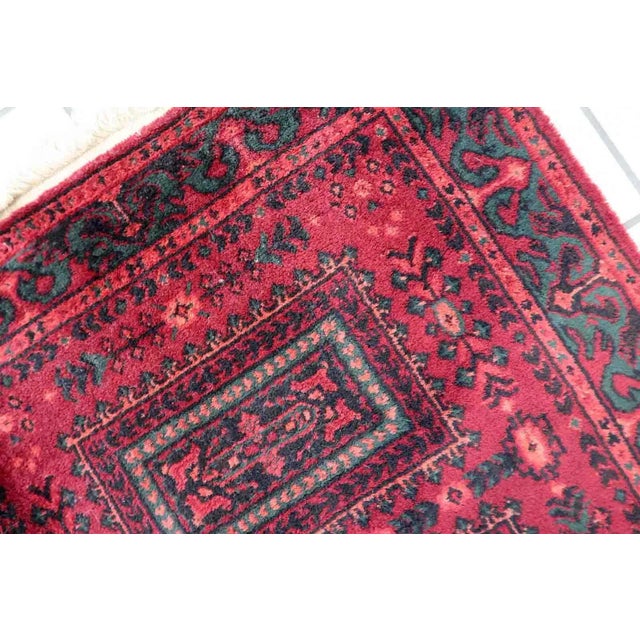 1960s Vintage German Baluch Style Rug 2.3' X 4.4' For Sale In New York - Image 6 of 12