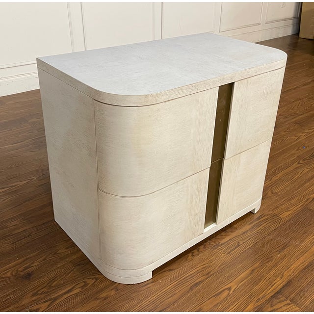 2020s Contemporary Two Drawer Bedside Chest For Sale - Image 5 of 11