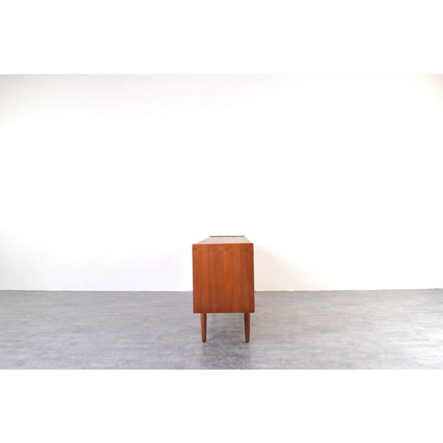 Brown Mid-Century Modern Danish Teak Sideboard, 1960s For Sale - Image 8 of 18