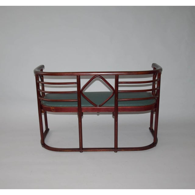 Living Room Sofa & Armchairs attributed to Josef Hoffmann, 1900s, Set of 3 For Sale - Image 3 of 10