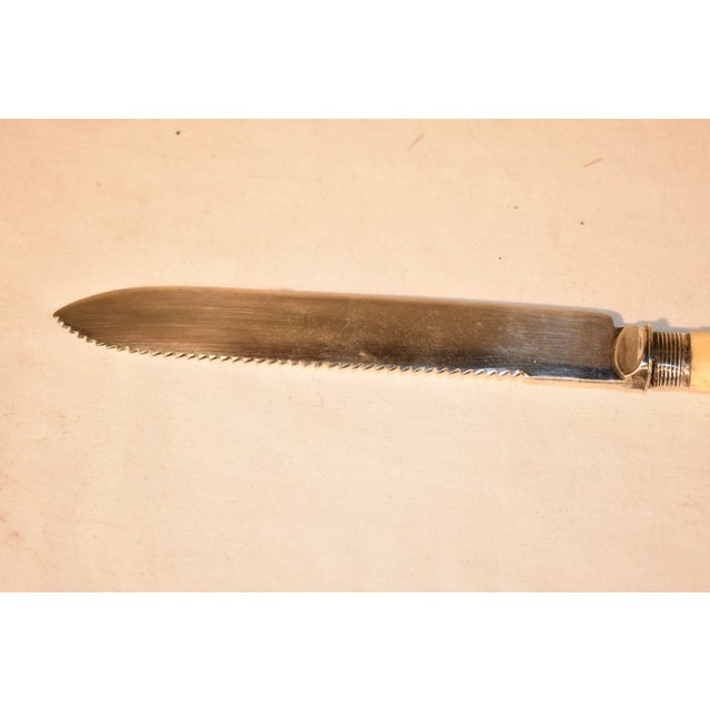 Sheffield Cake Knife, Dated 1901 For Sale - Image 9 of 9
