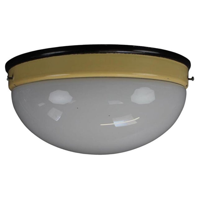 Gold Industrial Bakelite Wall Light, 1940s For Sale - Image 8 of 8