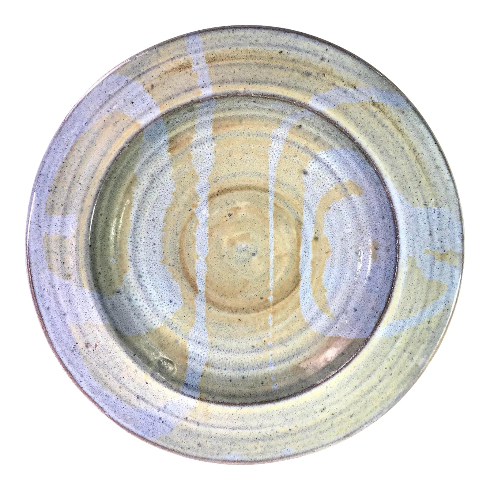 Vintage MidCentury Studio Pottery Stoneware Bowl by Eunice Prieto