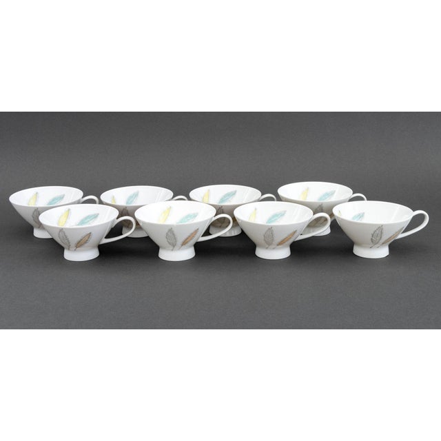 Rosenthal "Bunte Blatter" Tea Service for Eight For Sale - Image 12 of 18