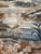 Beige Mid-Century French Tapestry with Landscape, River and Bird from Aubusson, 1950s For Sale - Image 8 of 18