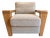 1990s Vintage Thayer Coggin Lounge Chair For Sale