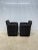 Postmodern Chiclet Club Chairs - a Pair For Sale - Image 4 of 7