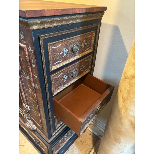 Hand Painted European Cabinet For Sale - Image 4 of 18