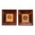 Pair of Antique French Bronze Portrait Medallions, Louis XIII & Joachim Murat, Bespoke Walnut Shadow Boxes For Sale