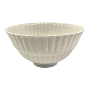 Danish Mid Century Modern Royal Copenhagen Hans Henrik Hanson Porcelain White Bowl 1939