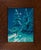 This oil painting captures a serene winter night, illuminated by a bright star that glimmers above snow-laden trees. The...