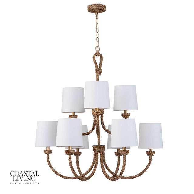 Metal Regina Andrew Bimini Chandelier Large For Sale - Image 7 of 7