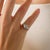 1930s 1930s Art Deco Gia 1.36 Carat Diamond Sapphire Platinum Engagement Ring, Size 5.75 For Sale - Image 5 of 8