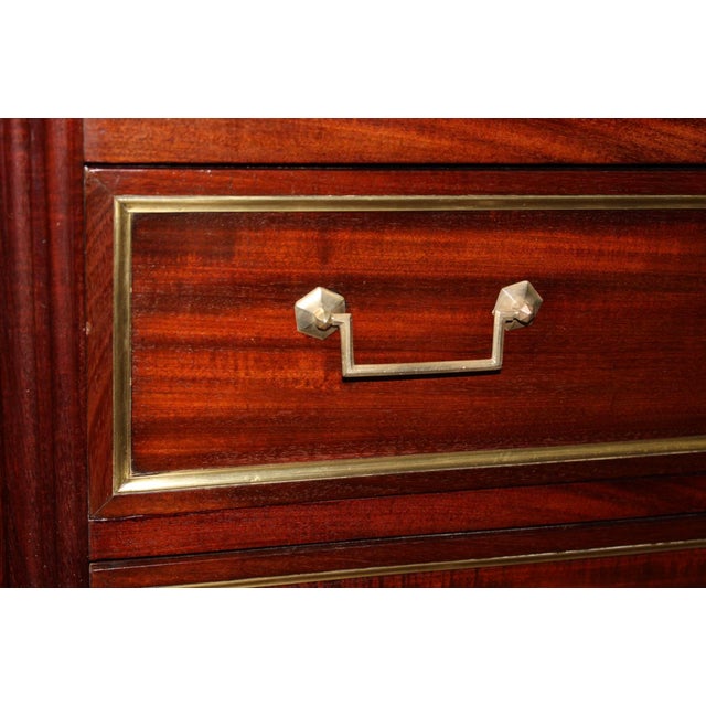 Louis XVI Style Mahogany Chest of Drawers, 18th Century For Sale - Image 10 of 17