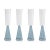 Viterbo Champagne Flutes - Blue, Set of 4 For Sale - Image 4 of 4