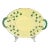 1980s Hollywood Regency Portuguese St Patrick’s Shamrock Platter, Bordallo Pinneiro. For Sale
