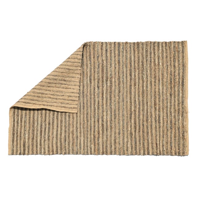 Boho Chic Hermosa Jute Rug, 3x8 For Sale - Image 3 of 5