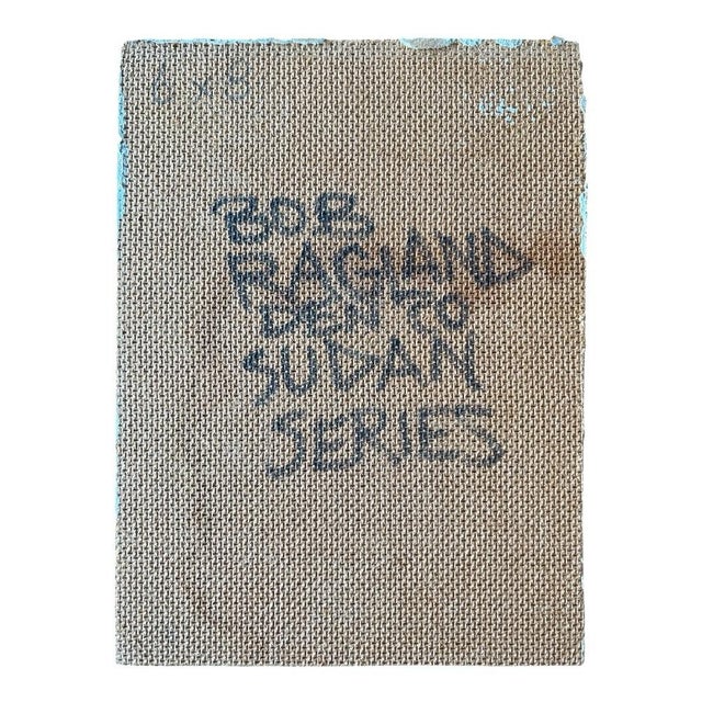 2000 - 2009 Bob Ragland Signed Oil on Board Portrait From the “Sudan Series,” 2006 For Sale - Image 5 of 5