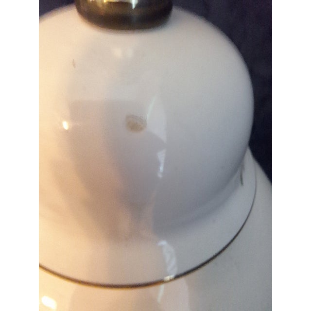 Vintage Floral Table Lamp For Sale - Image 11 of 16