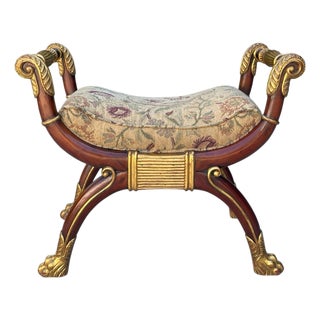 Maitland Smith French Empire / Regency Style Bench For Sale