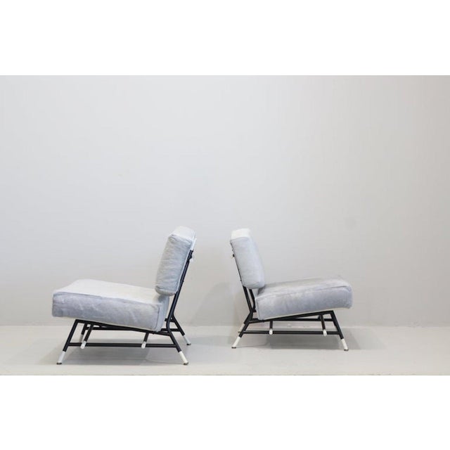 Vintage Italian Lounge Chairs by Ico Parisi for Cassina, 1950, Set of 2 For Sale - Image 6 of 13