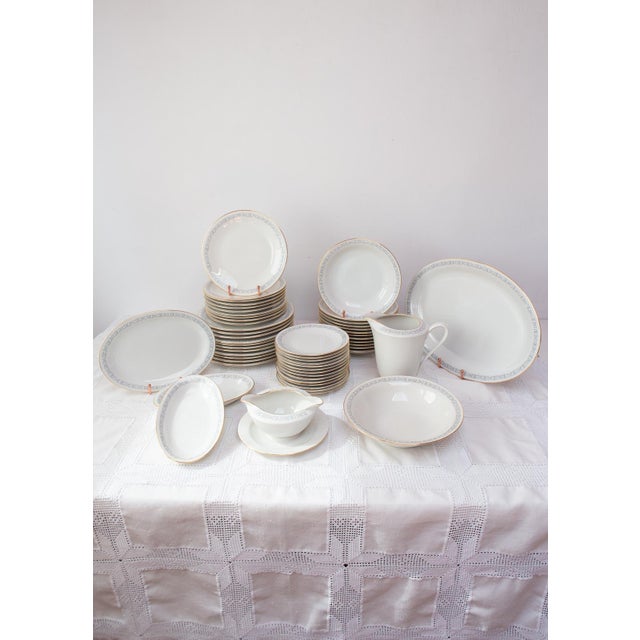 Ciro Dinnerware Set in Porcelain from Hackefors & Hutschenreuther, 1970s, Set of 54 For Sale - Image 13 of 13