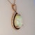 Metal 10.12ct Ethiopian Opal Pendant With Natural Diamond Accents in Solid 14k Gold For Sale - Image 7 of 8